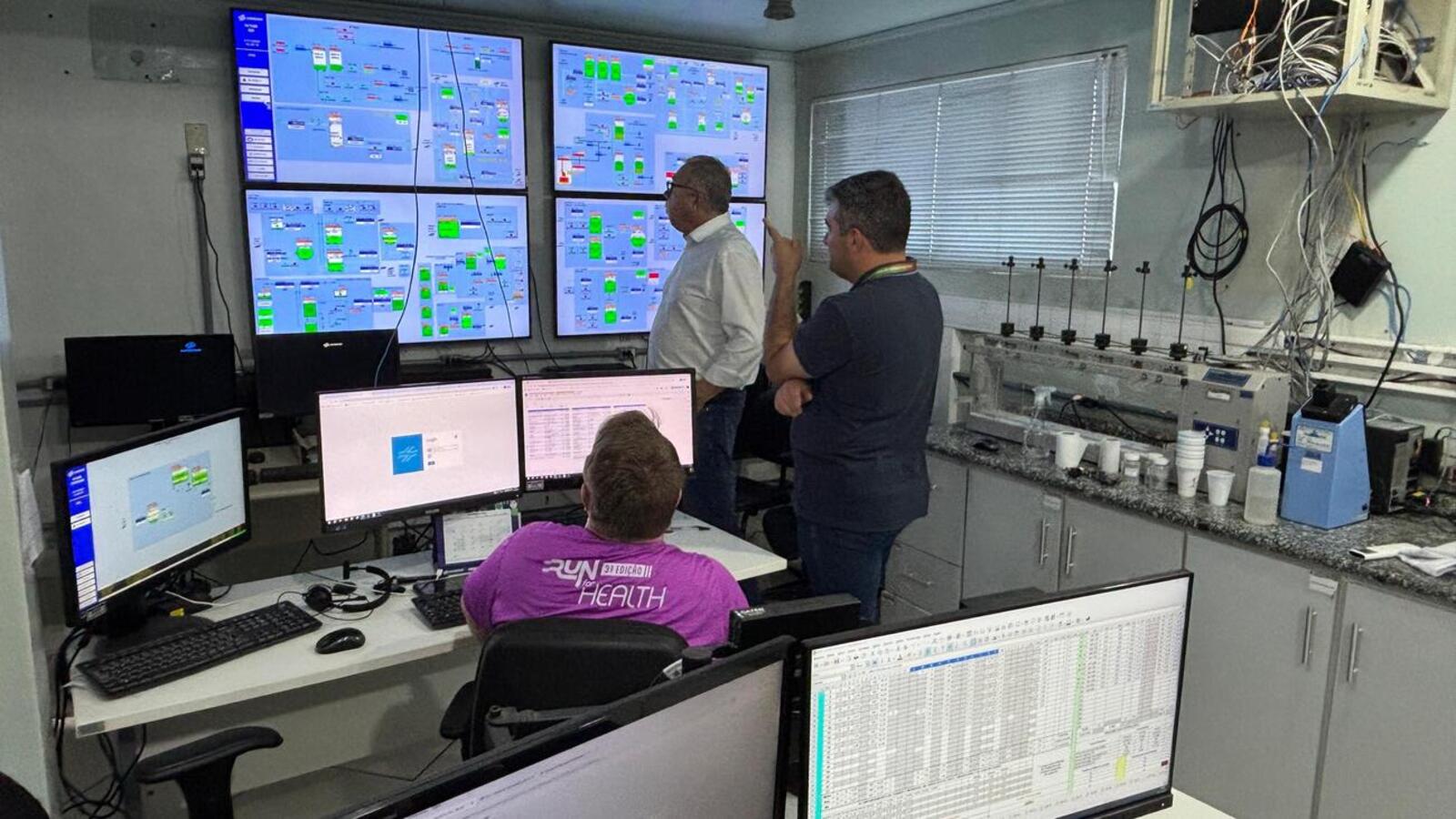 Obstrução na captação gerou instabilidade na pressurização de todo sistema e normalização deverá ocorrer ainda no final de semana