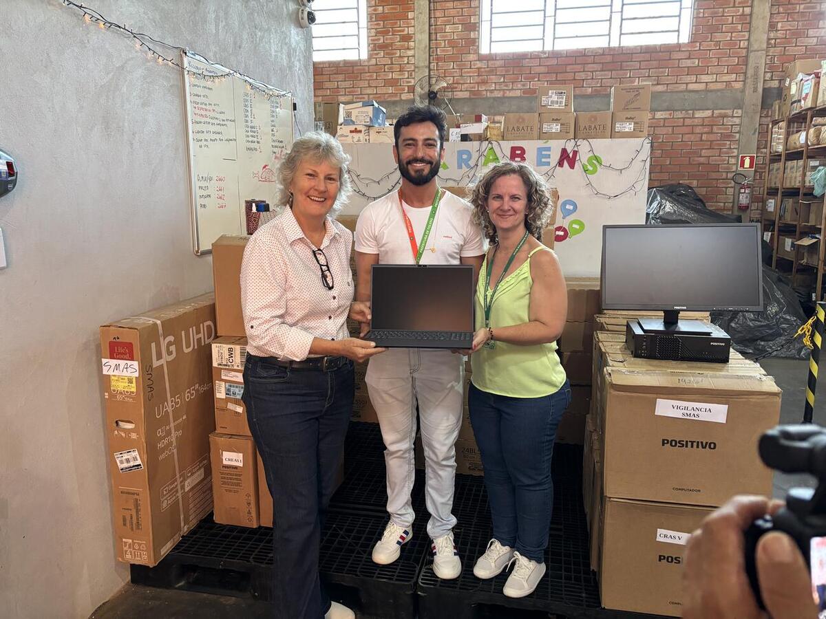 Investimento supera R$ 153 mil e inclui computadores, notebook, TV e itens para lavanderia e cozinha