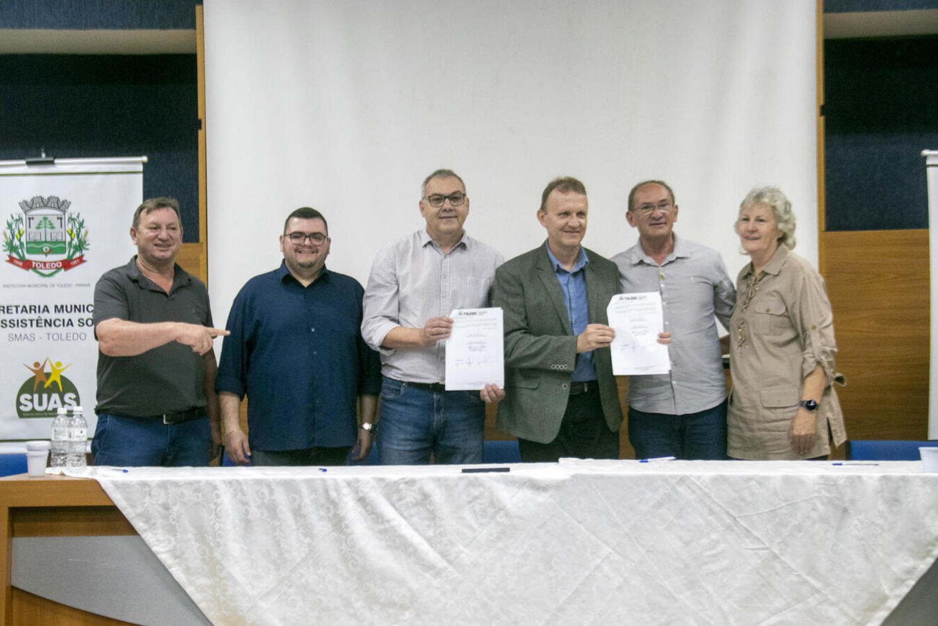Ato nesta terça (16) formalizou parcerias, na ordem de R$ 5.104.237,92, com 6 organizações da sociedade civil para execução de serviços no biênio 2026/2027