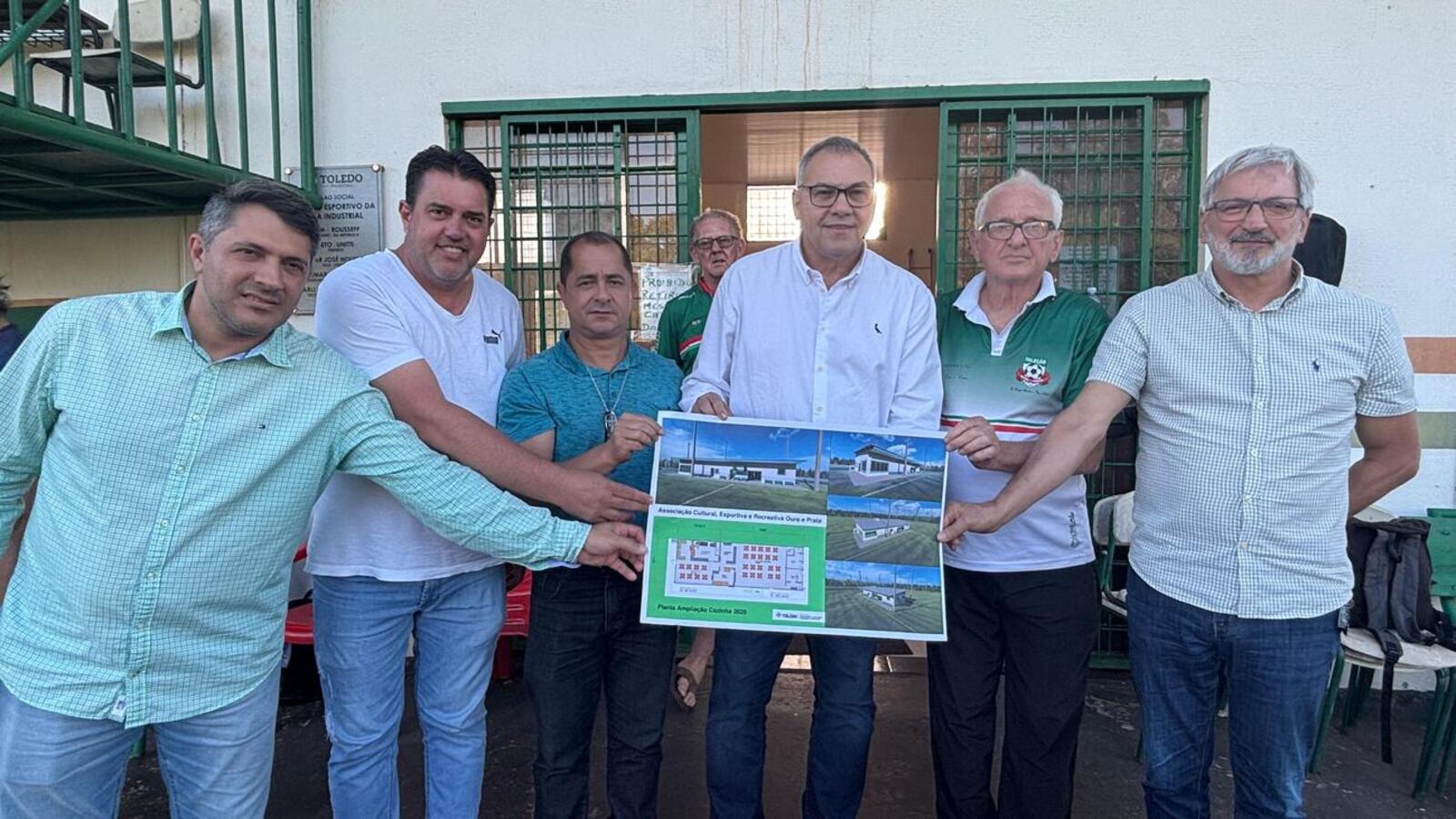 Prefeito Mario Costenaro assinou, na noite desta quarta (10), a Ordem de Serviço para execução de obra em que R$ 165 mil serão investidos