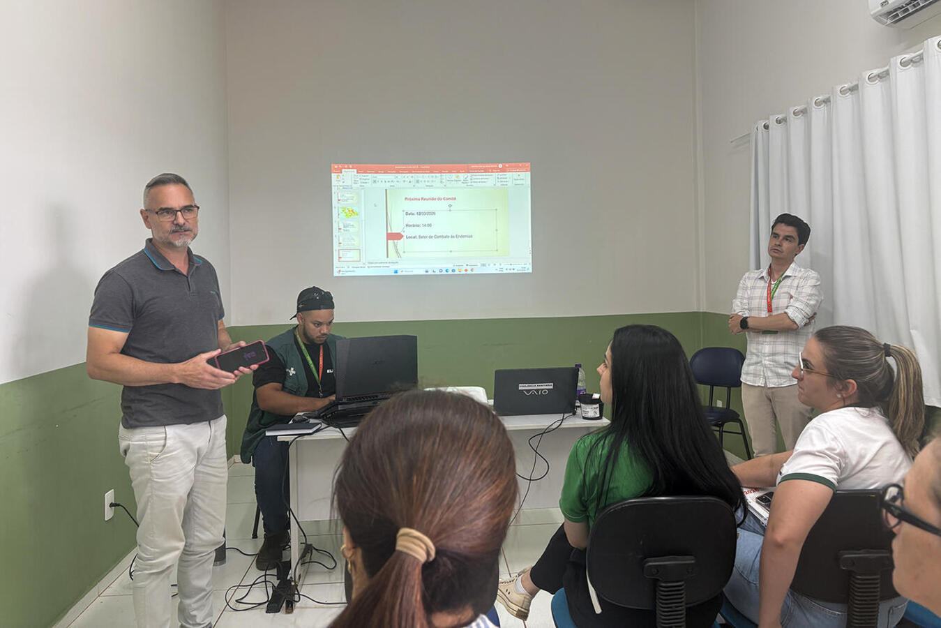 Ações de enfrentamento a doenças como dengue, zika vírus e febre chikungunya foram detalhados em encontro intersetorial ocorrido na tarde desta quinta-feira (22)