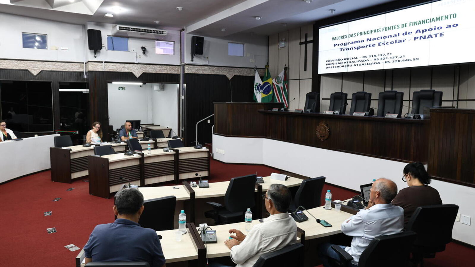 Audiência pública no Plenário do Legislativo Municipal, na manhã desta sexta (27),  destinou-se à apresentação de dados a respeito de ações e finanças da pasta
