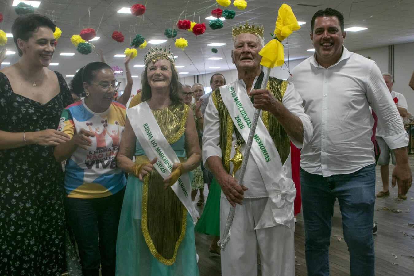 Evento promovido pela Secretaria de Esportes e Lazer também elegeu a Rainha e o Rei Momo do Carnaval