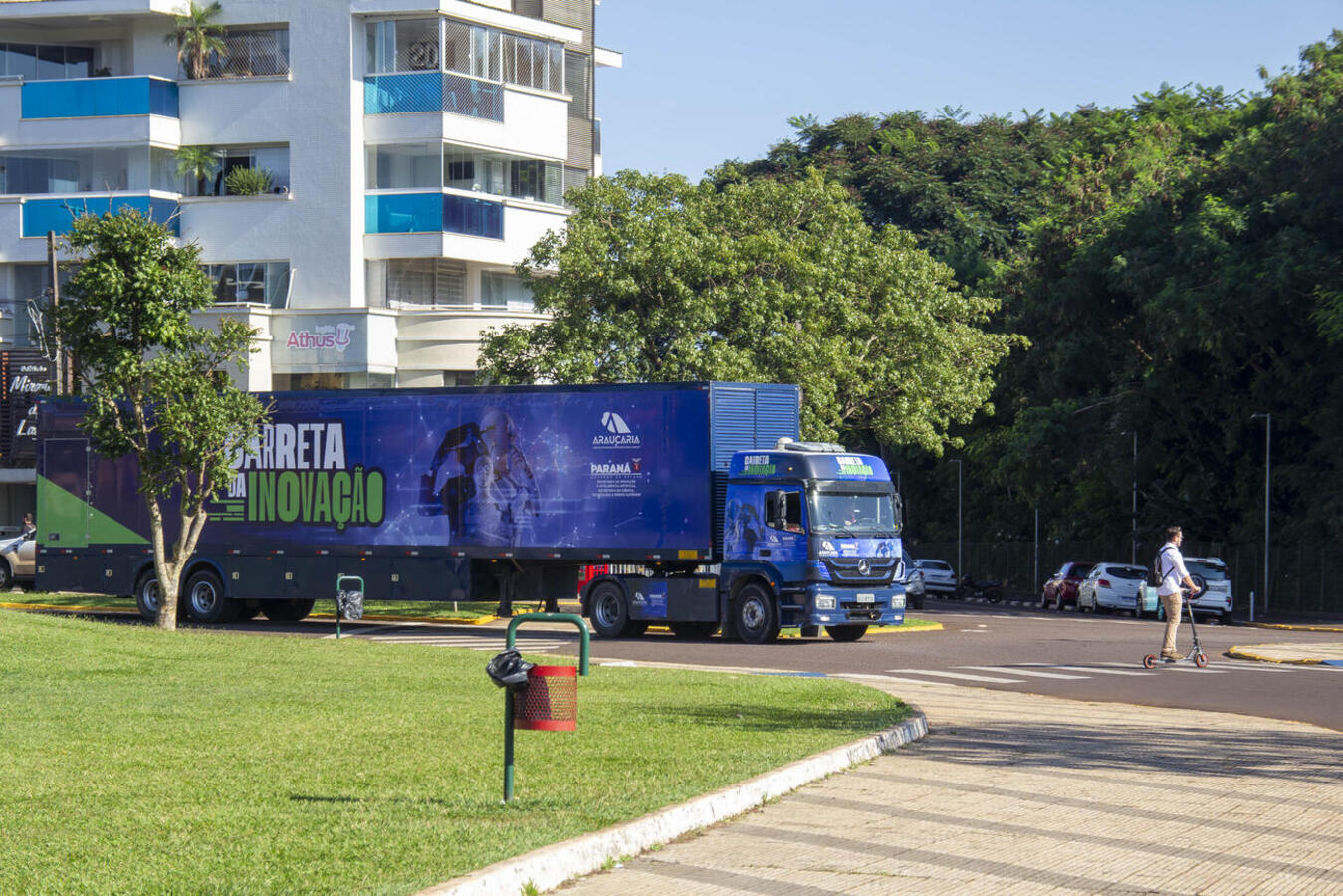 Estrutura itinerante do Governo do Paraná abre ao público nesta terça-feira (10), com atividades gratuitas até sexta (13)