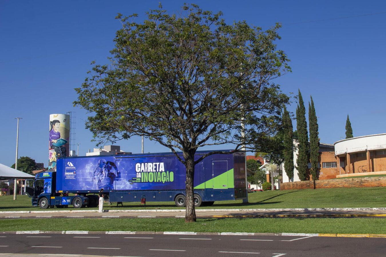 Estrutura itinerante do Governo do Paraná abre ao público nesta terça-feira (10), com atividades gratuitas até sexta (13)