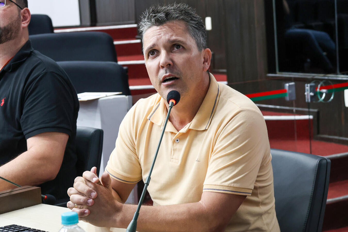 Explanações sobre atividades e finanças da Secretaria Municipal de Esportes e Lazer ocorreram em audiência pública realizada na manhã desta segunda-feira (23)