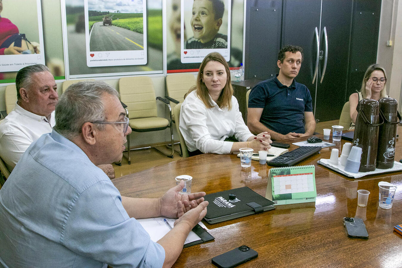 CEO da Palsgaard Brasil, Miguel Hidalgo falou, nesta quinta-feira (5), sobre projetos da empresa de origem dinamarquesa e conheceu mais sobre o município