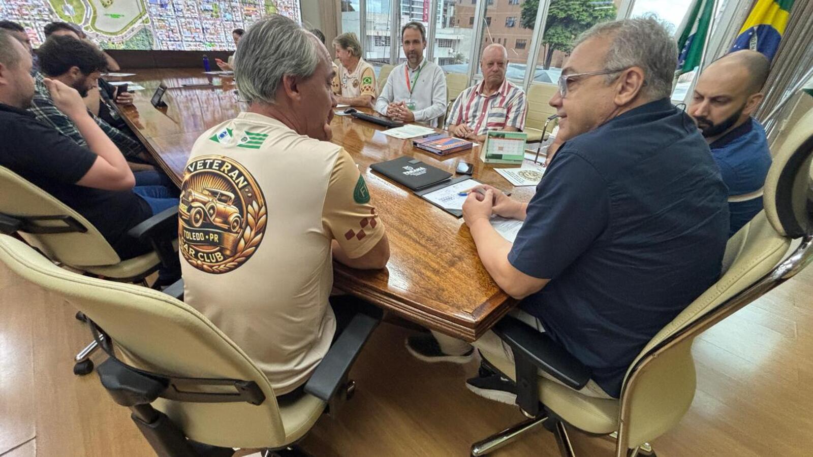 Reunião nesta quinta-feira, na Prefeitura de Toledo, serviu para alinhar como será o trabalho de apoio do Município ao evento. Expectativa é de 60 mil pessoas