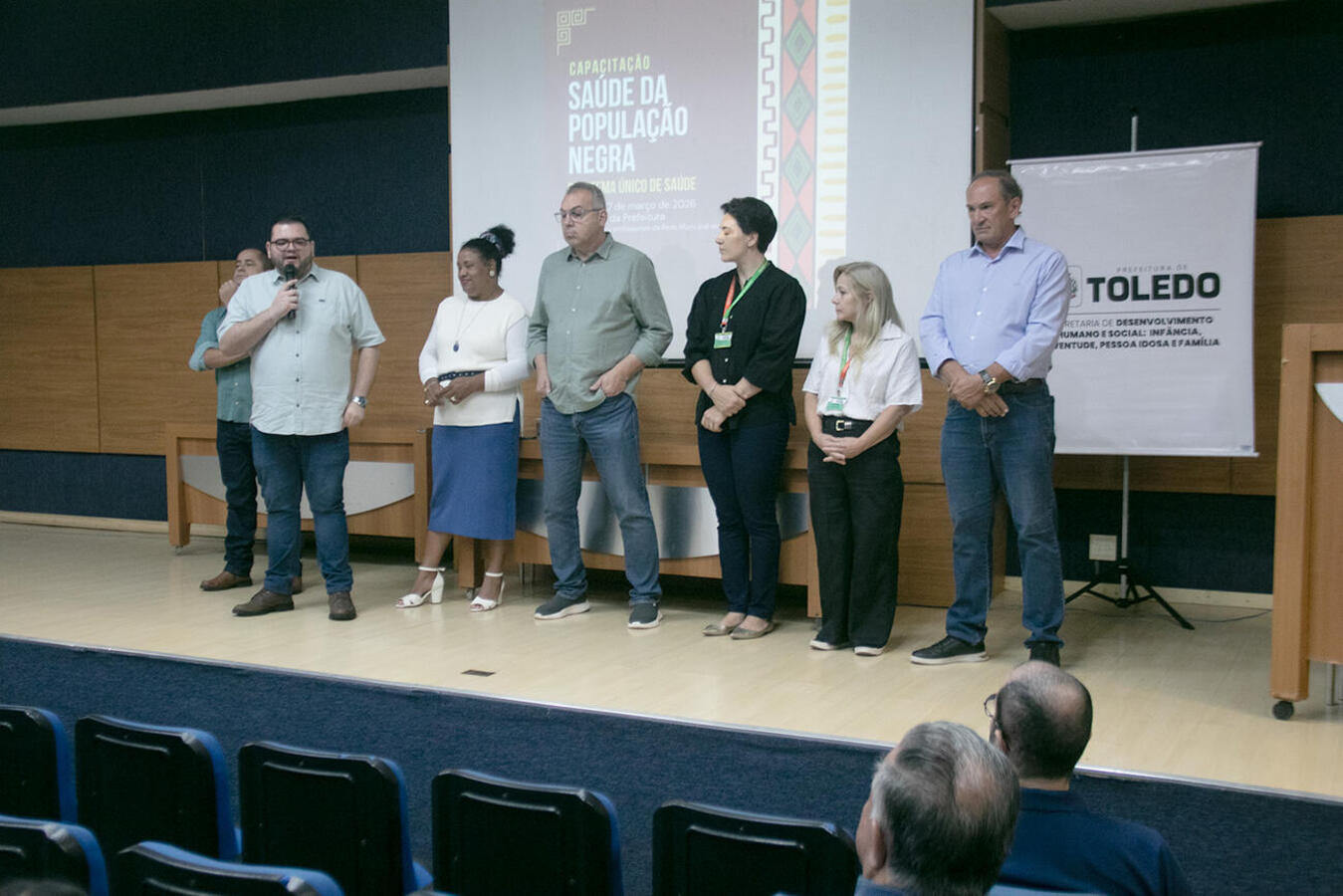 Formação da Secretaria de Desenvolvimento Humano e Social foi aberta nesta sexta-feira (13), no Auditório Acary Olveira, e será concluída no próximo dia 27
