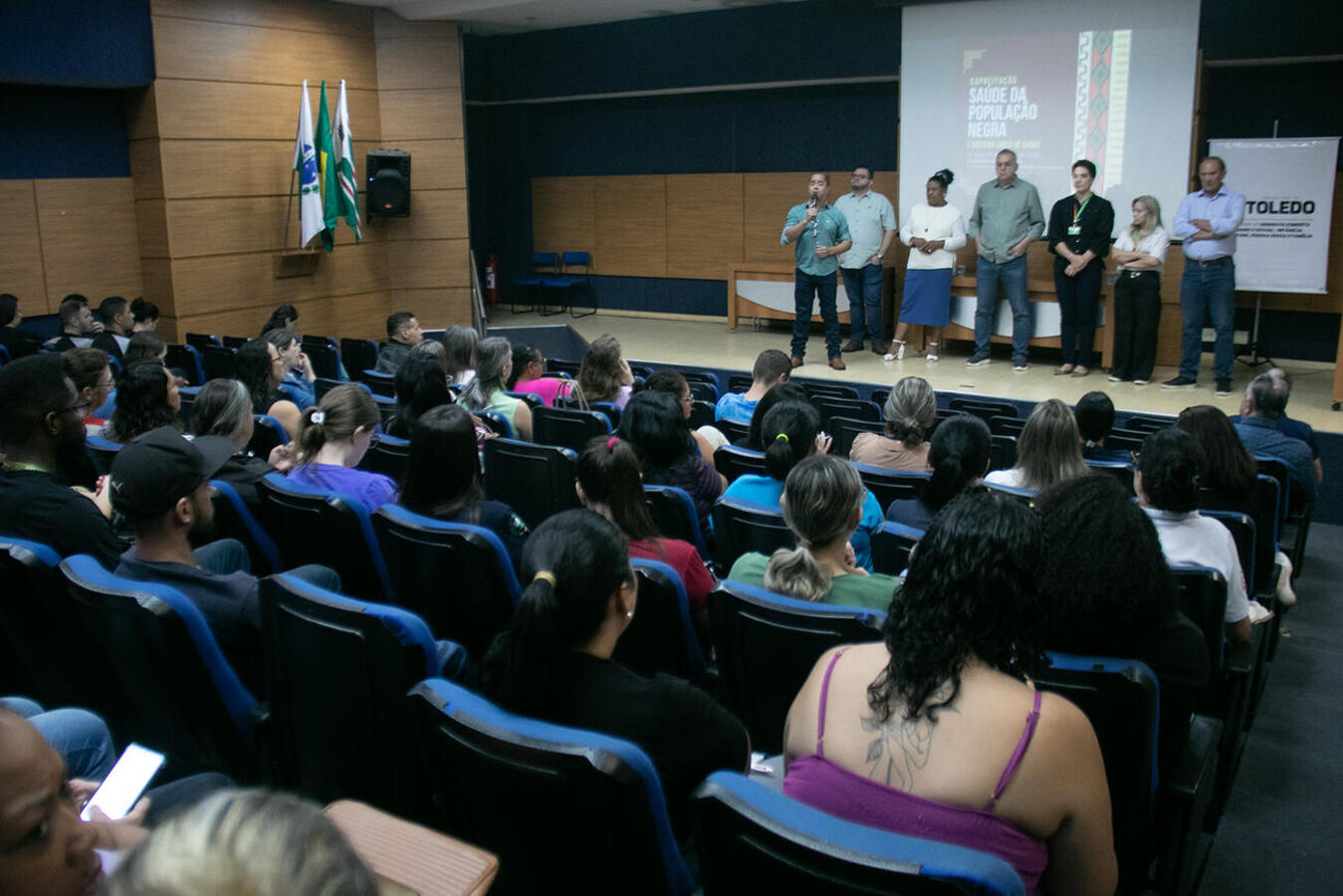 Formação da Secretaria de Desenvolvimento Humano e Social foi aberta nesta sexta-feira (13), no Auditório Acary Olveira, e será concluída no próximo dia 27
