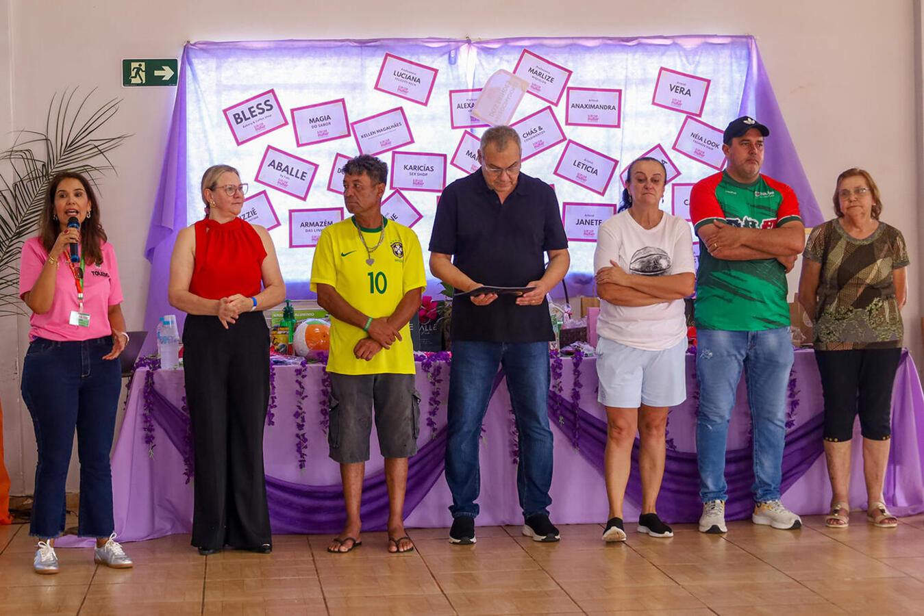 Evento no salão comunitário do bairro, no último sábado (28), teve 115 participantes e encerrou programação alusiva ao Mês da Mulher organizada pela SMM