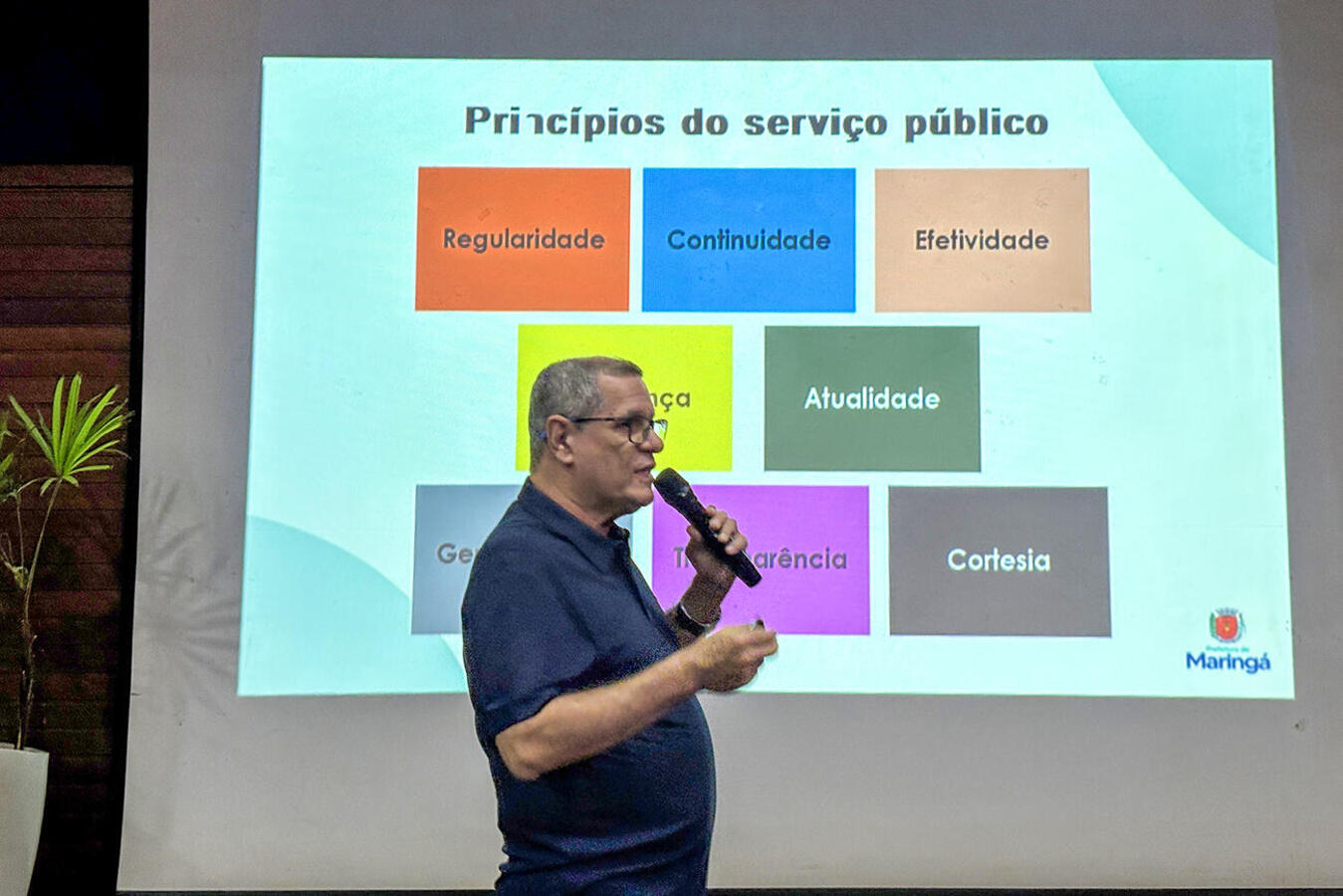 As implicações da LGPD no serviço público foi o tema abordado por Alexandre Sanches Vicente em evento realizado nesta quarta (4) no Ismael Sperafico