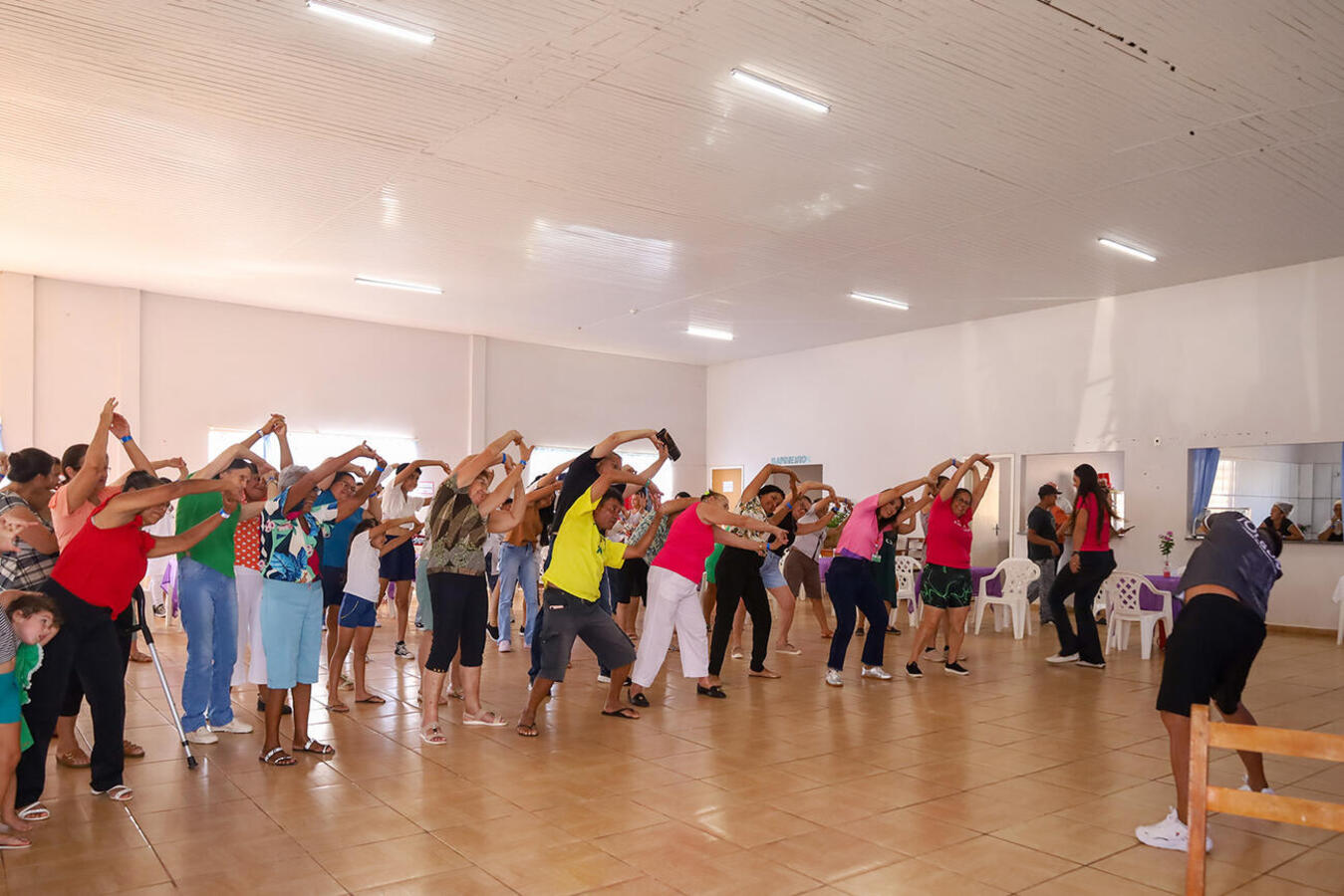 Evento no salão comunitário do bairro, no último sábado (28), teve 115 participantes e encerrou programação alusiva ao Mês da Mulher organizada pela SMM
