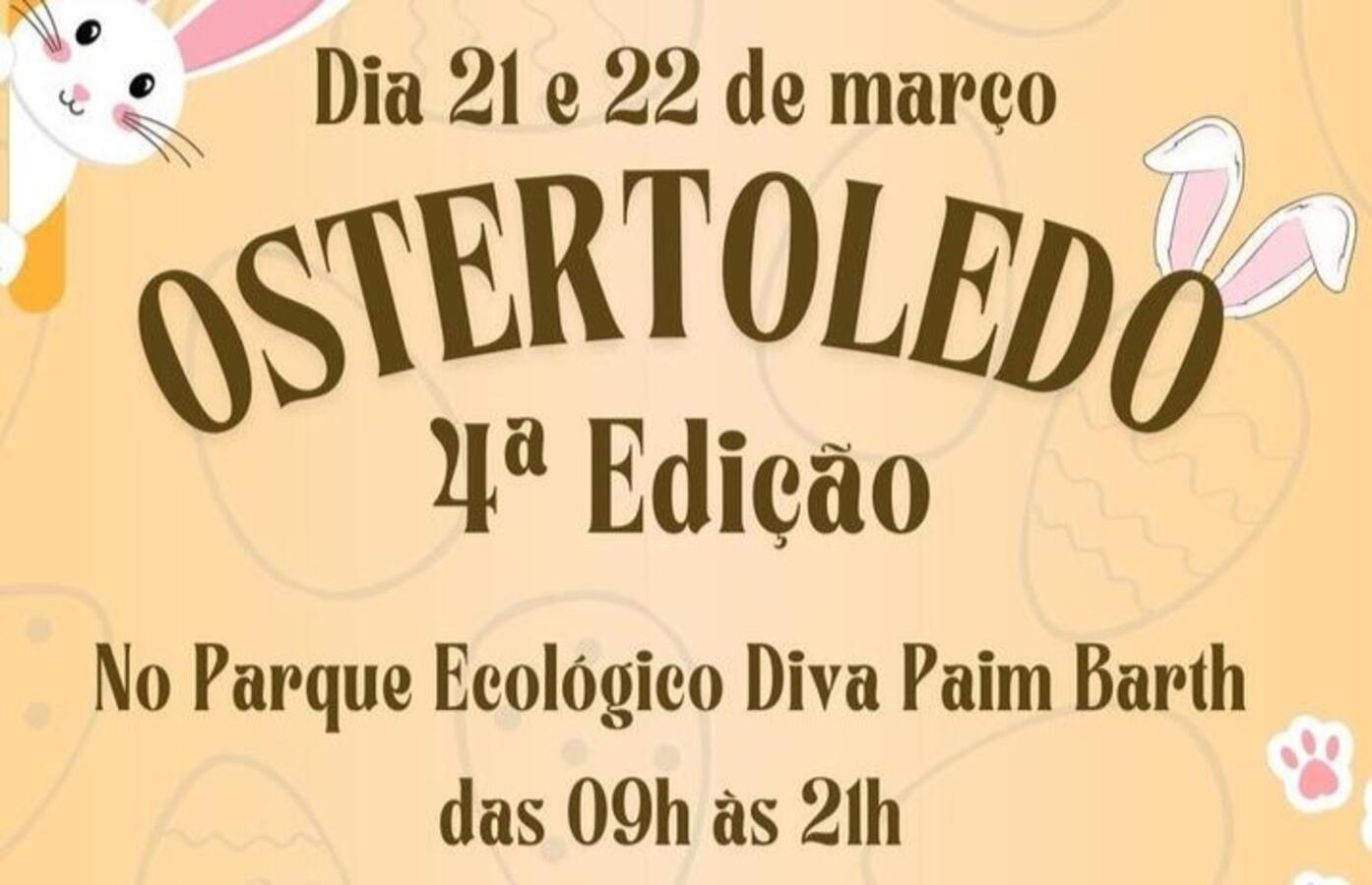 Neste sábado e domingo (21 e 22) o município comemora a 4ª edição da Oster Toledo, tradicional festa germânica que celebra a páscoa