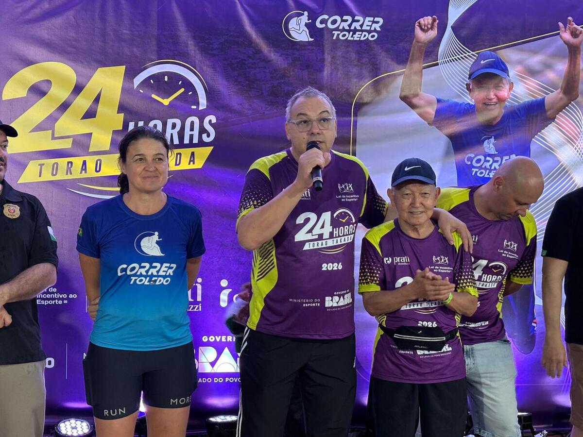 Corrida 24 Horas Torao Takada movimenta final de semana em Toledo