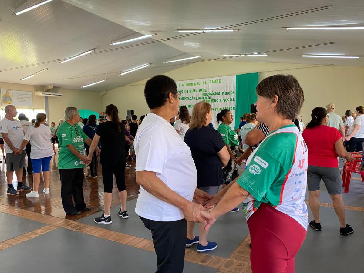 Na manhã desta terça-feira (7) a Secretaria de Assistência Social juntamente com a Secretaria da Saúde realizaram uma ação visando impulsionar a saúde dos idosos 