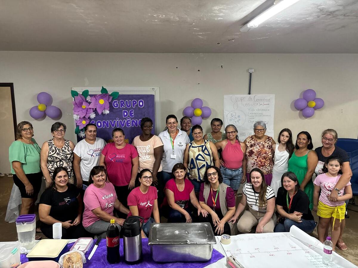 Ação realizada nesta terça-feira (31) celebrou com muita conversa, interação e troca de experiência a criação do Grupo de Convivência há uma década