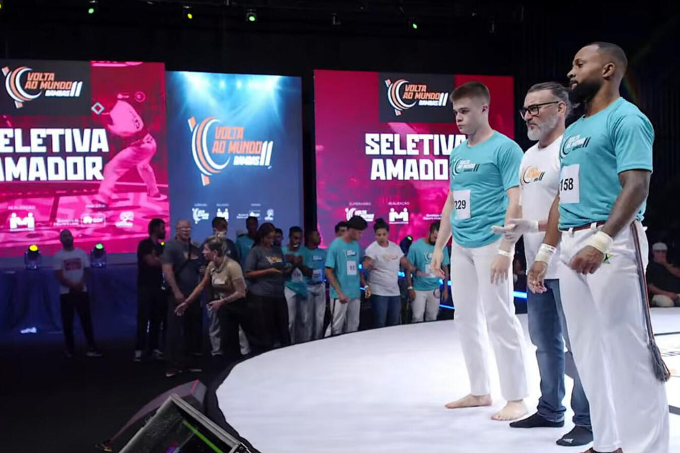 Rauan Murilo (número 229) ficou em terceiro lugar na seletiva da categoria Amador da 11ª edição do Volta ao Mundo Bambas (VMB11), realizada na semana passada
