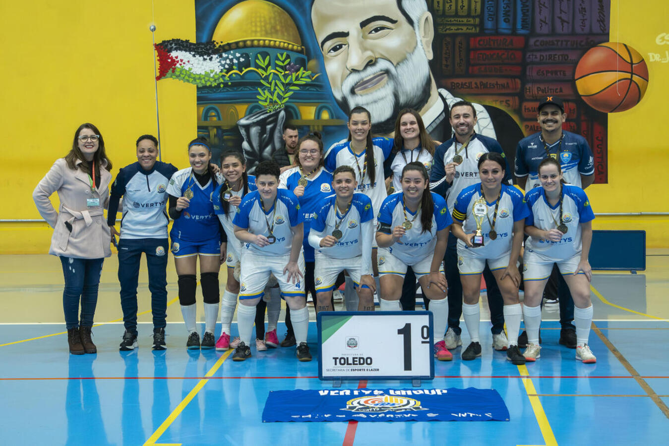 No último sábado (23) foi realizado a final e a disputa pelo terceiro lugar da categoria feminino da Taça Smel de Futsal, em que o time da Vertys Group levou a melhor e foi campeão, conquistando R$3 mil em premiação
