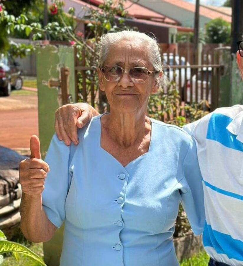 Maria de Lourdes da Silva atuou na administração municipal na função de cozinheira, aposentando-se em 1997