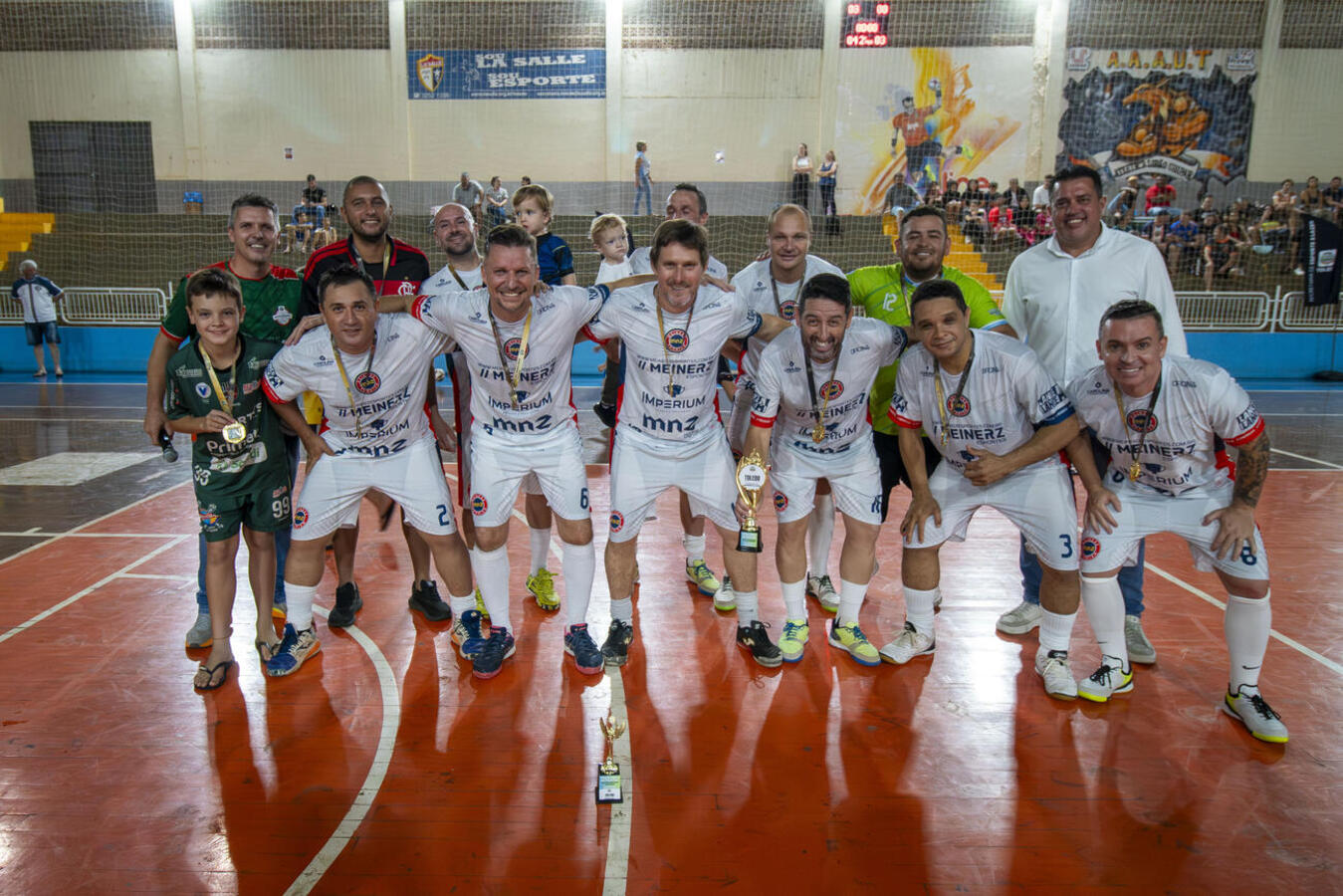 A Taça Smel de Futsal Masculino Livre e Masculino Master 40+ tiveram suas finais realizadas nesta semana