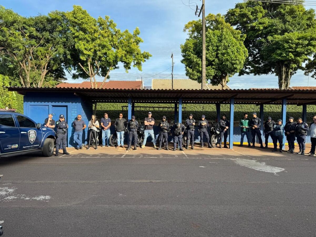 Os GMs Erivelton Alexandre Lima e Evaldo Mensch receberam reconhecimento por ação conjunta