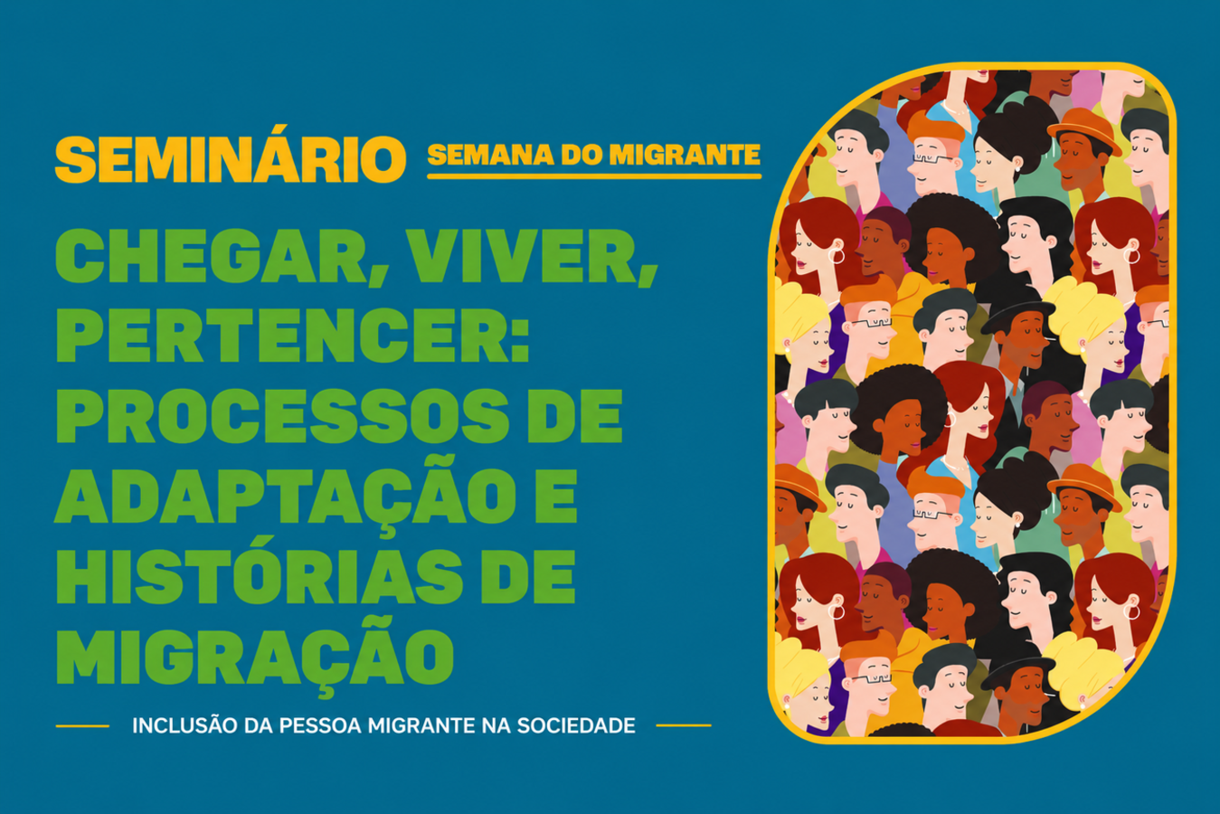 Evento da SDHS em parceria com a Cáritas Diocesana será realizado no próximo dia 19 (sexta-feira), Dia Nacional do Migrante, no câmpus local da PUCPR