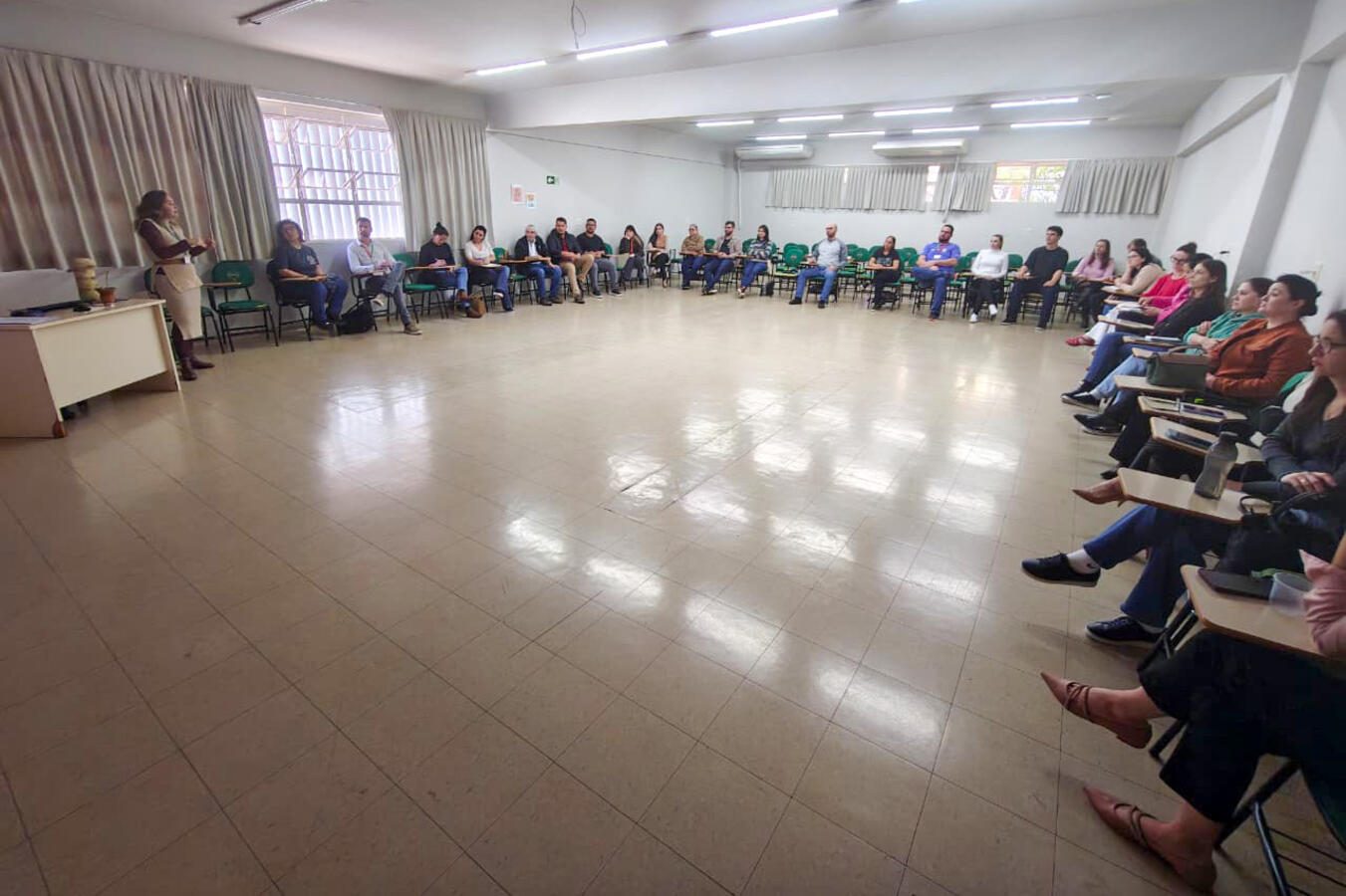 Com dinâmicas e palestras focadas em saúde mental e autoconhecimento, segunda etapa da capacitação ocorreu nesta terça-feira (2), na sede da Escola do Governo
