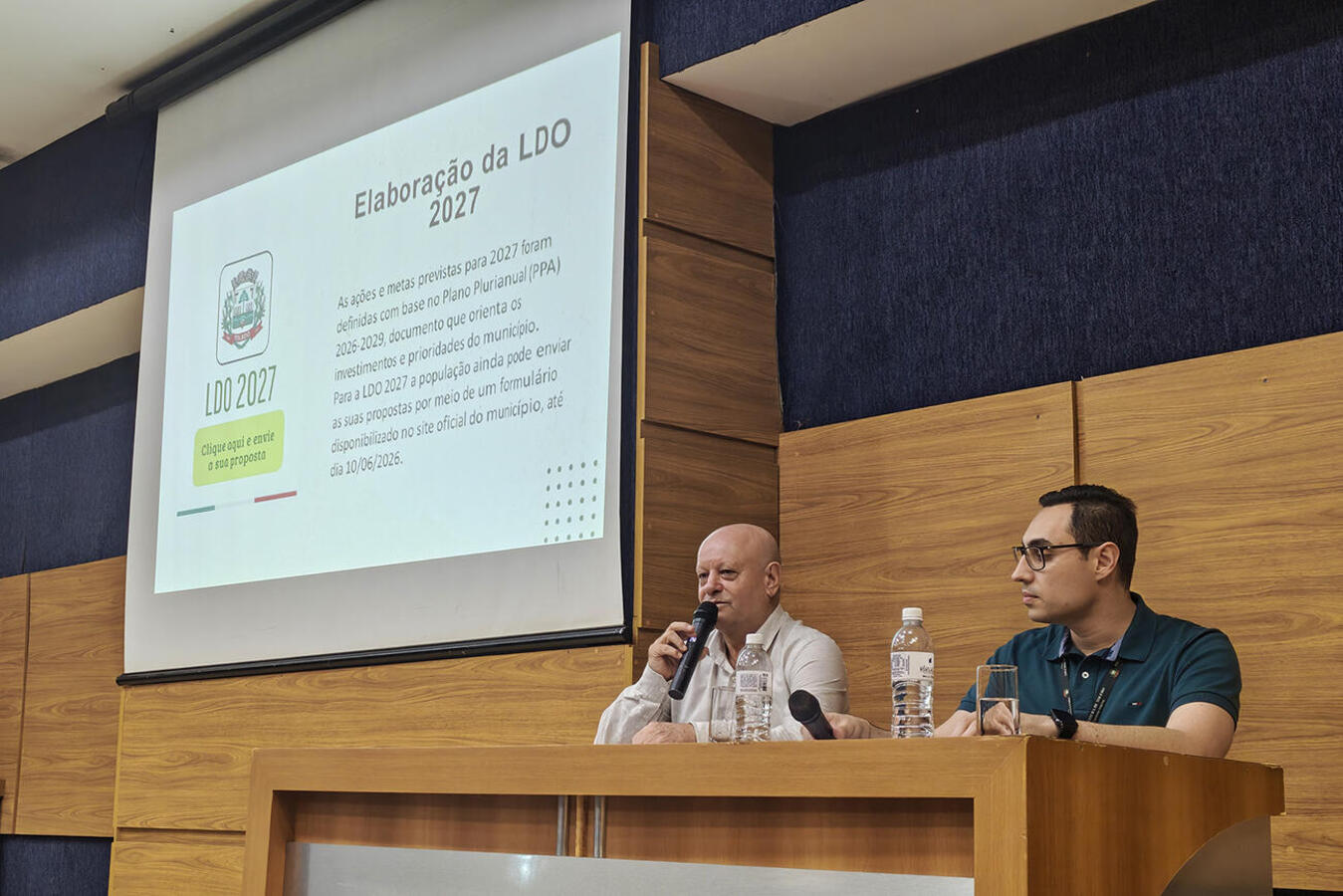 Em audiência pública no Auditório Acary Oliveira, Executivo apresentou dados na tarde desta quarta (3); após ouvir sugestões, LDO será enviada à Câmara até dia 15