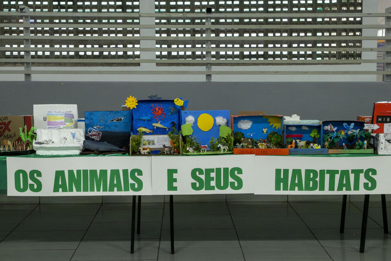 Exposição integra a programação do Junho Verde e apresenta atividades desenvolvidas por alunos do Infantil 4 ao 5º ano do Ensino Fundamental