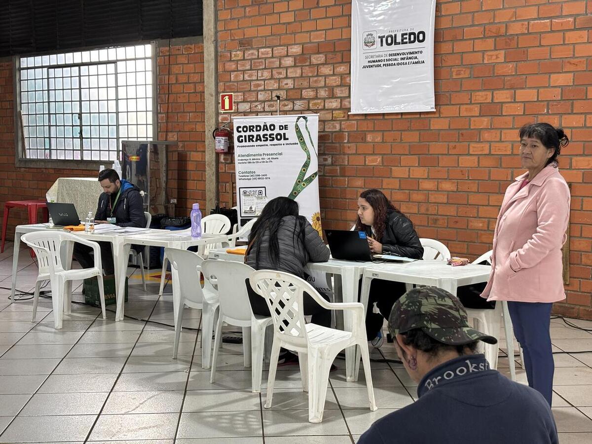 Carteira de Identidade Nacional, cidadania e serviços públicos são oferecidos até sexta-feira (10) no Centro de Eventos Desirée Refosco