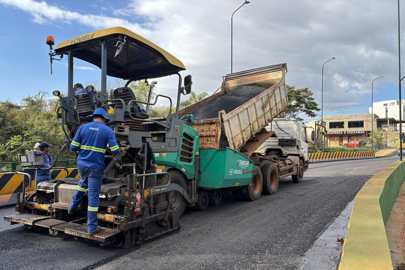 Intervenções, que não estavam no projeto original, começaram a ser realizadas pela Emdur e, em breve, obra estará totalmente concluída