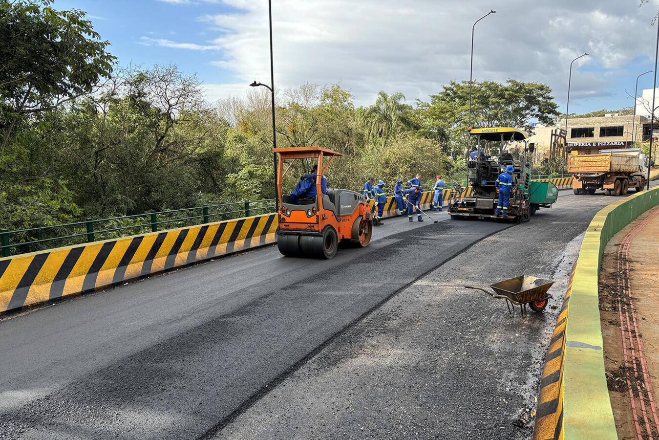 Intervenções, que não estavam no projeto original, começaram a ser realizadas pela Emdur e, em breve, obra estará totalmente concluída