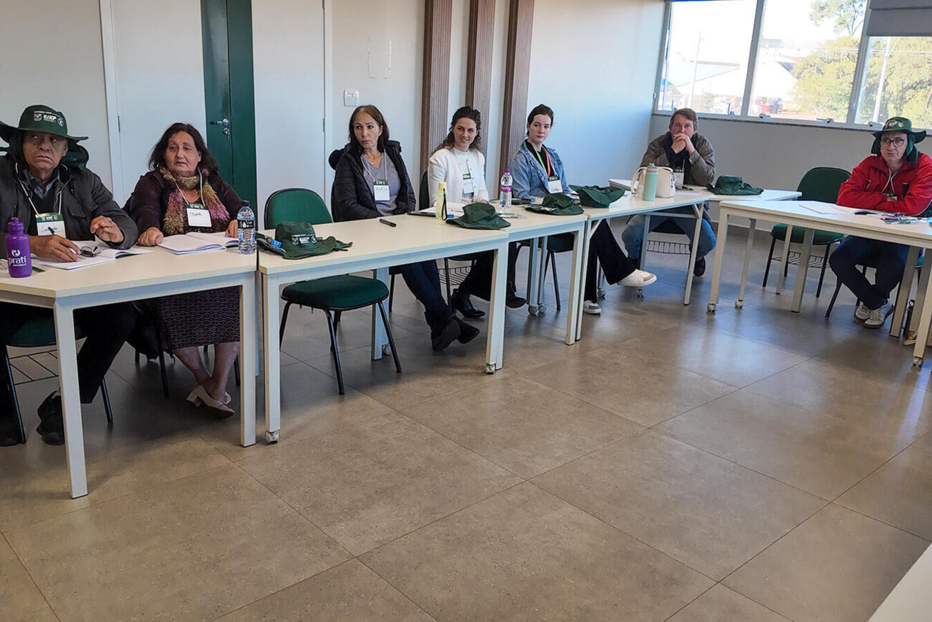 Capacitação “Olericultura: controle de doenças” começou nesta quarta (15) e expõe conteúdo importante a quem está conduzindo o projeto, em área no Santa Clara IV