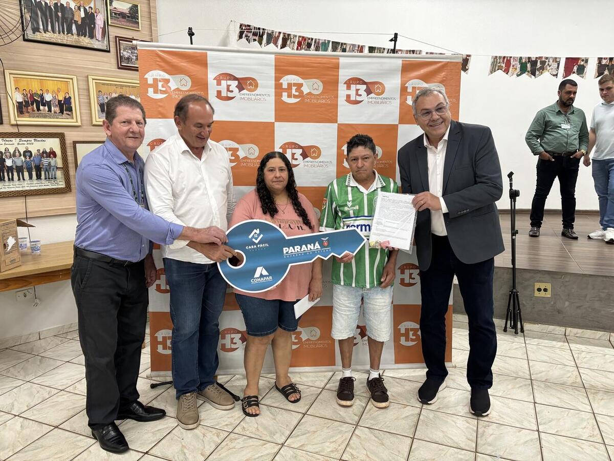 Unidades foram viabilizadas por parceria entre a Prefeitura de Toledo, Cohapar e Caixa Econômica Federal, com obra executada pela H3 Empreendimentos