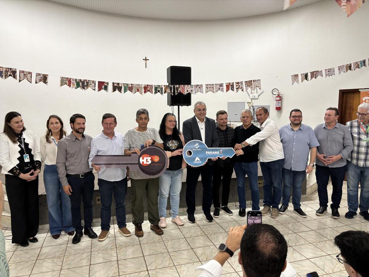 Unidades foram viabilizadas por parceria entre a Prefeitura de Toledo, Cohapar e Caixa Econômica Federal, com obra executada pela H3 Empreendimentos