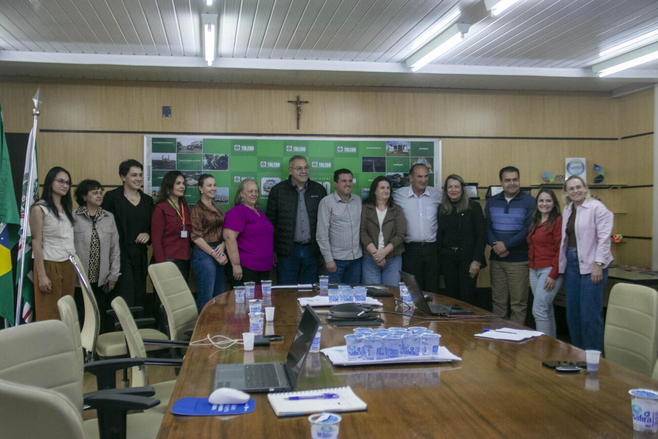 Integrantes do Conims vieram, nesta quinta (6), com o objetivo de acompanhar a realidade local para implantar algo semelhante naquela região do estado