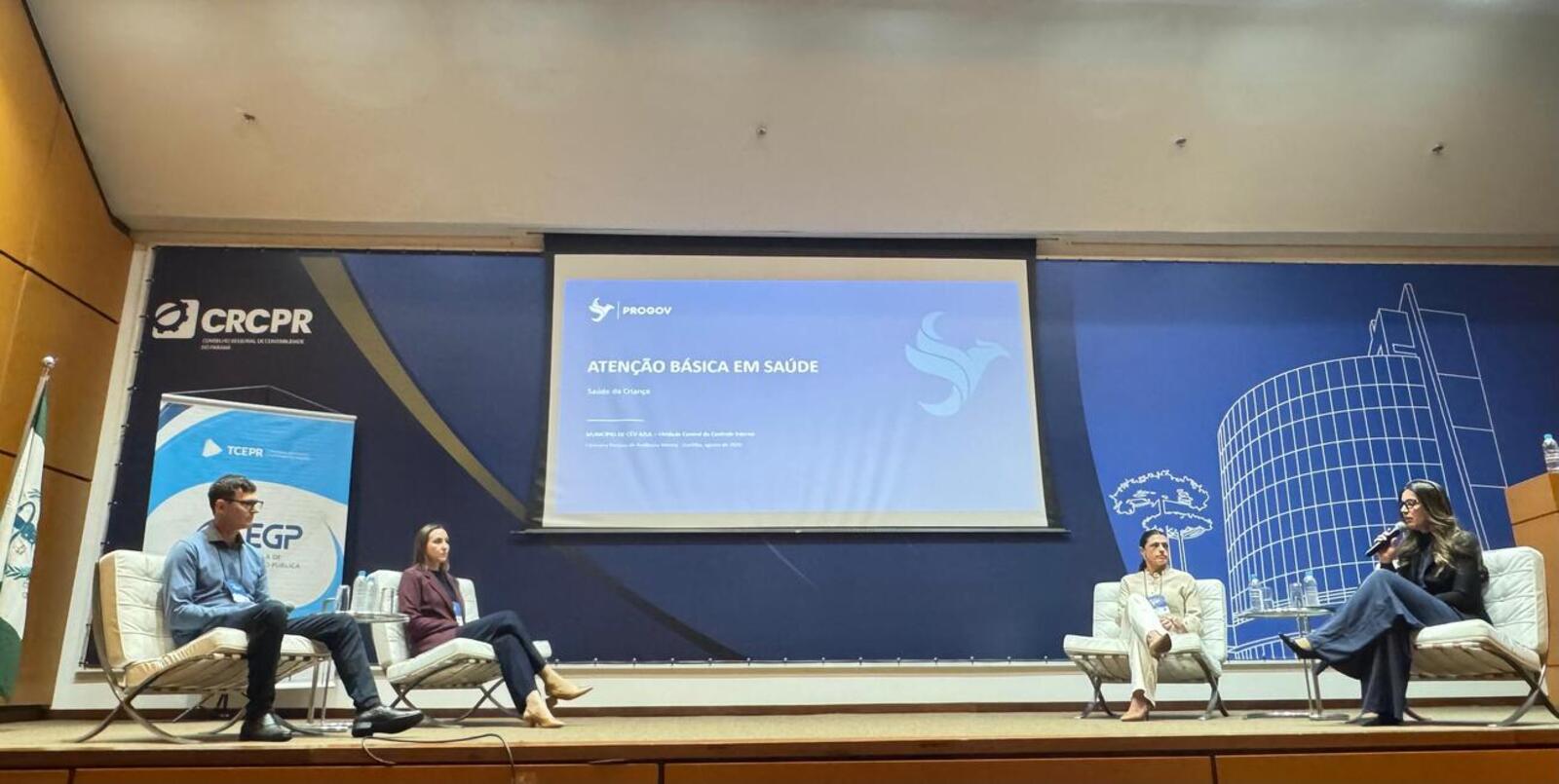 Experiência do município na verificação das ações voltadas à saúde da pessoa idosa foi apresentada na 1ª Semana ProGov de Auditoria Interna, em Curitiba