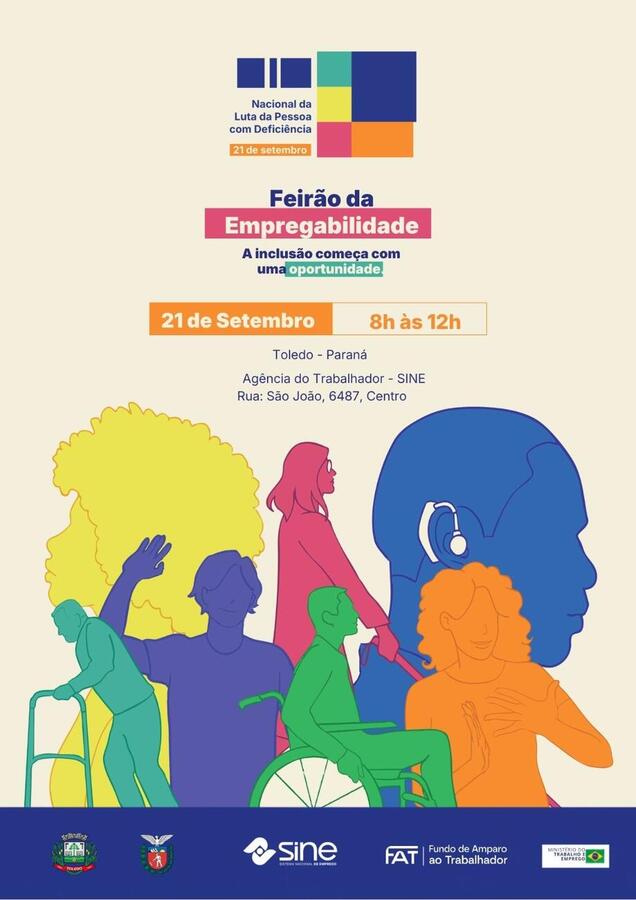 Feirão será realizado em 21 de setembro, na Agência do Trabalhador, com atendimento a trabalhadores e empresas