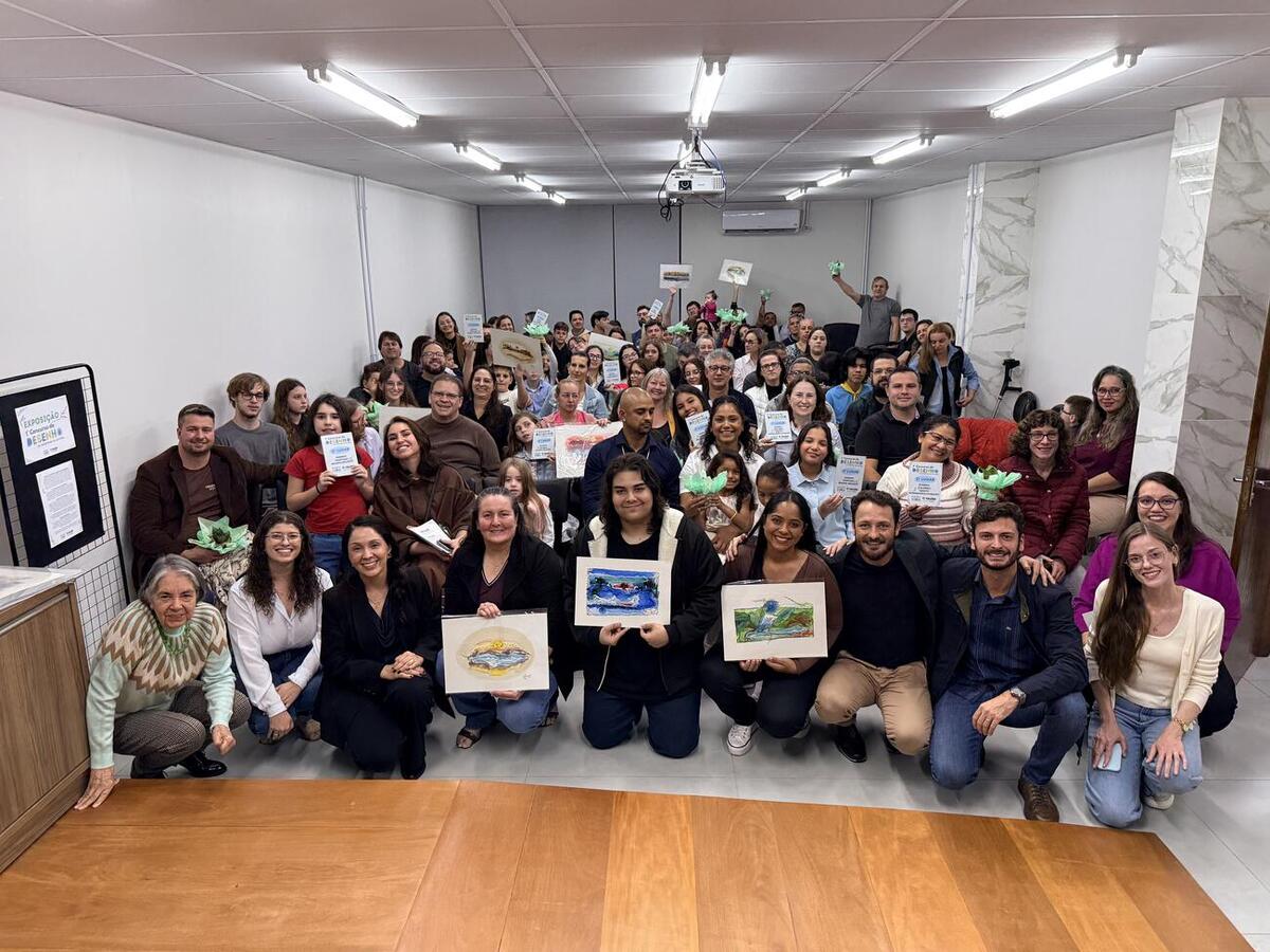 Concurso, da Cultura e do projeto Rio Com Vida, reuniu alunos da Casa da Cultura, do CEU das Artes e da Biblioteca Pública Municipal em torno da arte e da educação ambiental