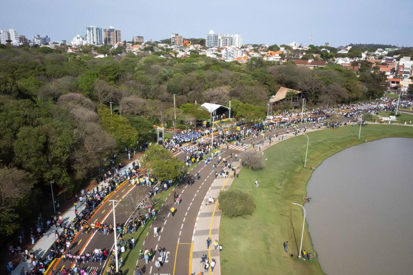 Medida visa garantir a segurança dos participantes do desfile cívico alusivo à Independência do Brasil (foto) que será realizado no principal cartão-postal de Toledo