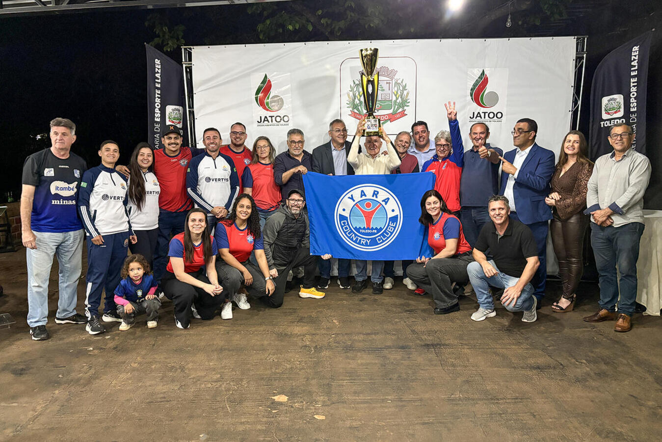 Evento na noite desta terça (1º), na Chácara Berckembrock, reconheceu atletas e equipes que se destacaram nas 31 modalidades disputadas nesta edição do Jatoo