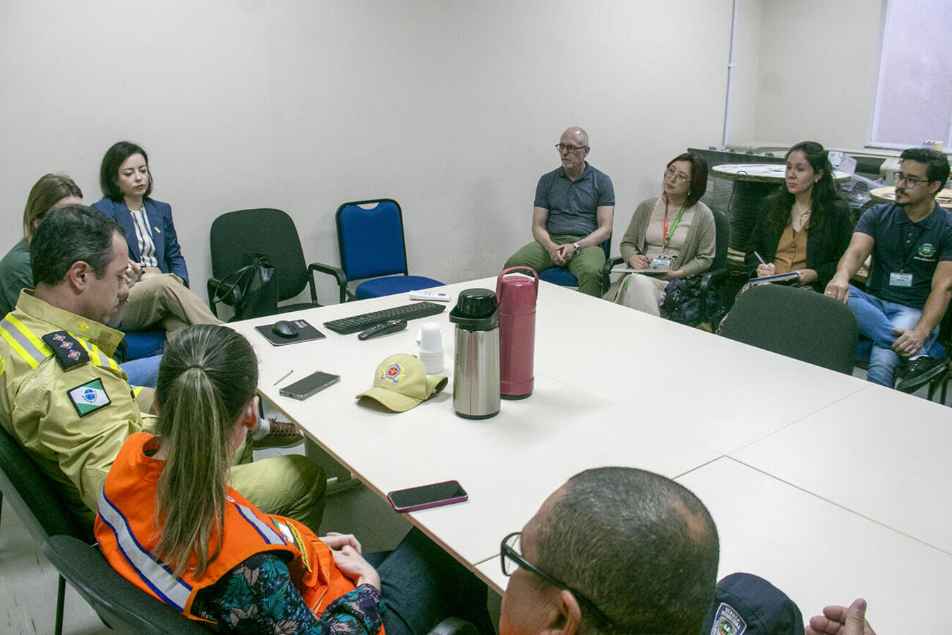 Com presenças de diretora-executiva do Simepar e representantes de vários órgãos públicos, primeiro encontro foi realizado nesta quinta-feira (3), na sede da Funtec