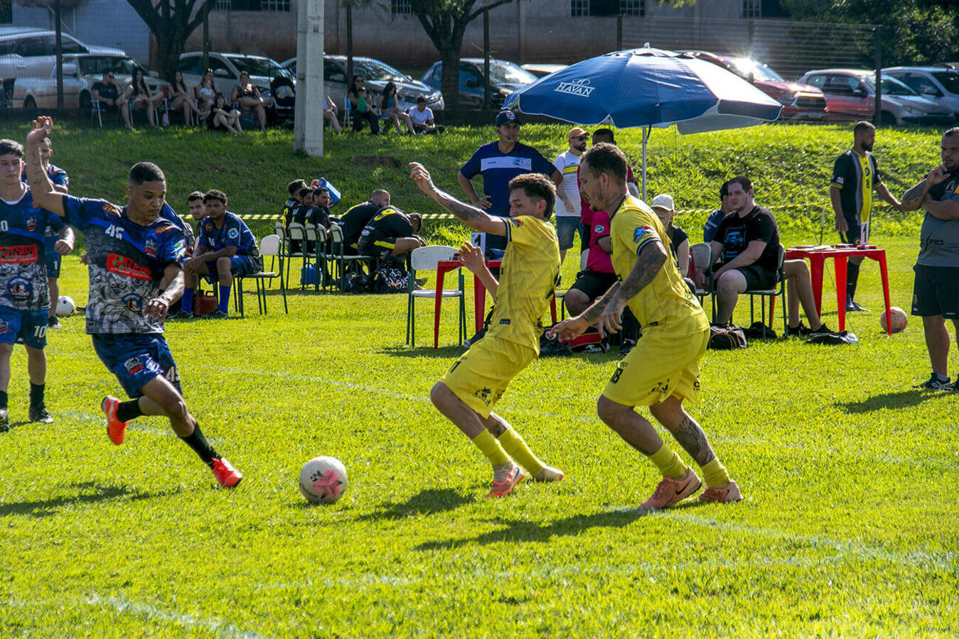 Maior competição do futebol sete em Toledo registrou, neste fim de semana, 227 gols em 43 jogos das categorias Veterano, Feminino e Livre (Chaves Ouro e Prata)
