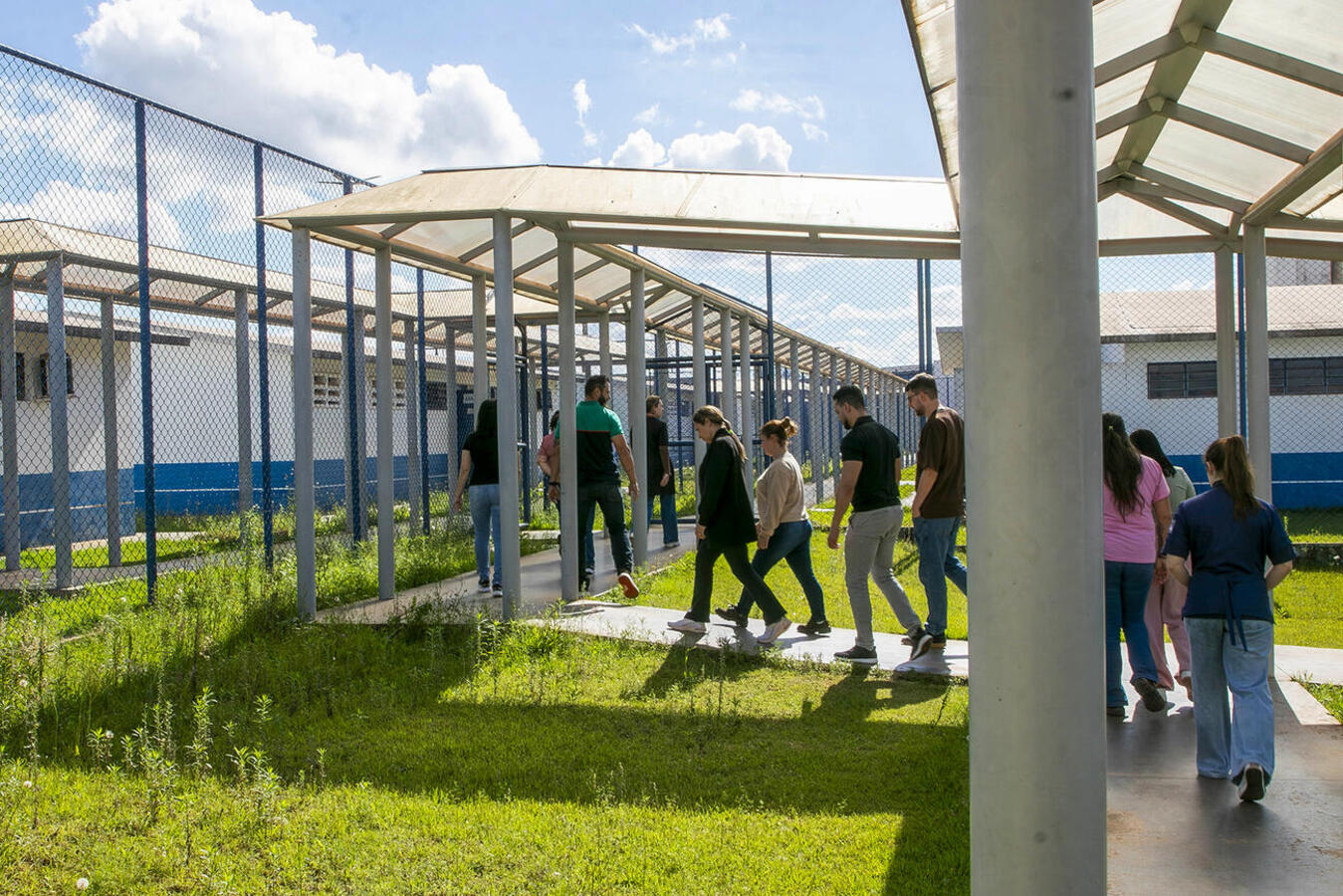 Visita técnica ao Centro de Socioeducação ocorreu nesta terça (15); unidade de saúde é referência para o atendimento de adolescentes internados no espaço