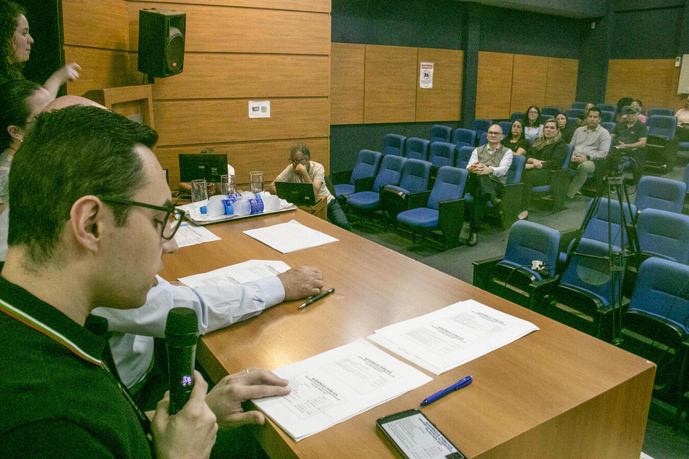 Ações prioritárias do governo municipal foram apresentadas em audiência pública na manhã desta sexta (25), ocasião em que a comunidade pôde sugerir indicações