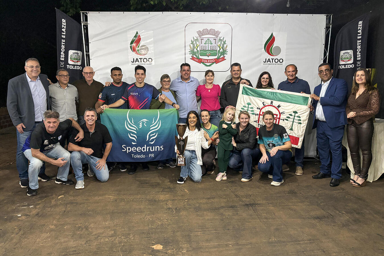 Evento na noite desta terça (1º), na Chácara Berckembrock, reconheceu atletas e equipes que se destacaram nas 31 modalidades disputadas nesta edição do Jatoo