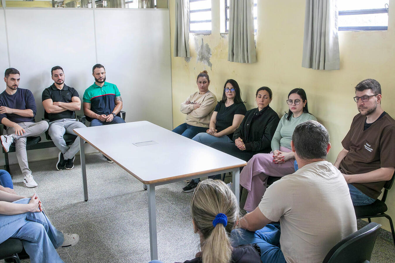 Visita técnica ao Centro de Socioeducação ocorreu nesta terça (15); unidade de saúde é referência para o atendimento de adolescentes internados no espaço