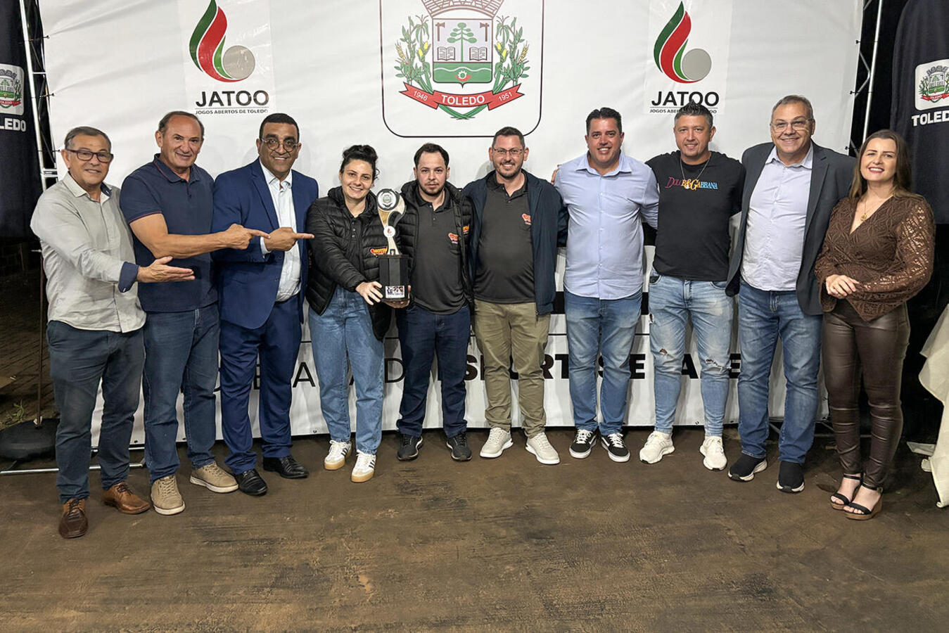 Evento na noite desta terça (1º), na Chácara Berckembrock, reconheceu atletas e equipes que se destacaram nas 31 modalidades disputadas nesta edição do Jatoo