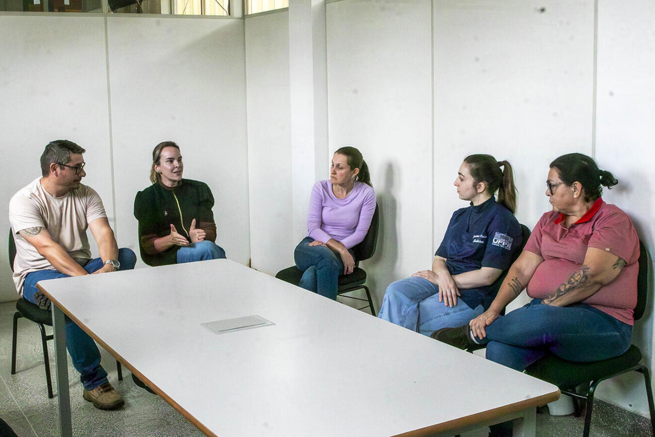 Visita técnica ao Centro de Socioeducação ocorreu nesta terça (15); unidade de saúde é referência para o atendimento de adolescentes internados no espaço